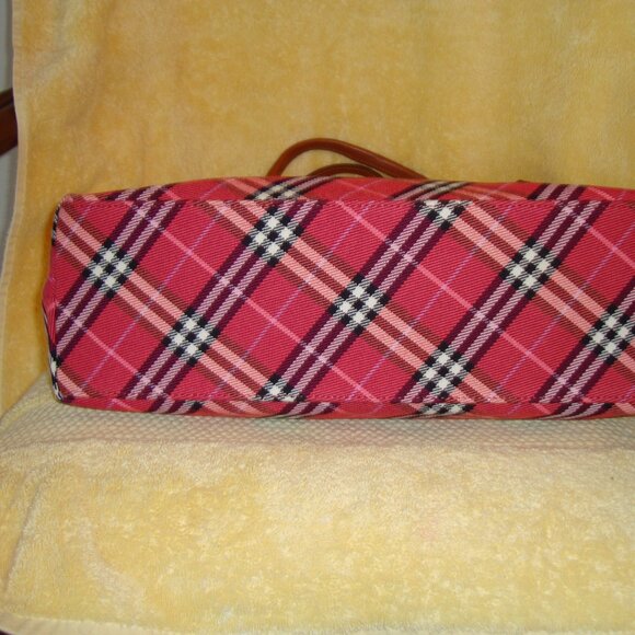 BURBERRY Blue Label Nova Check Tote Canvas NEVER USED CONDITION! - Picture 5 of 12